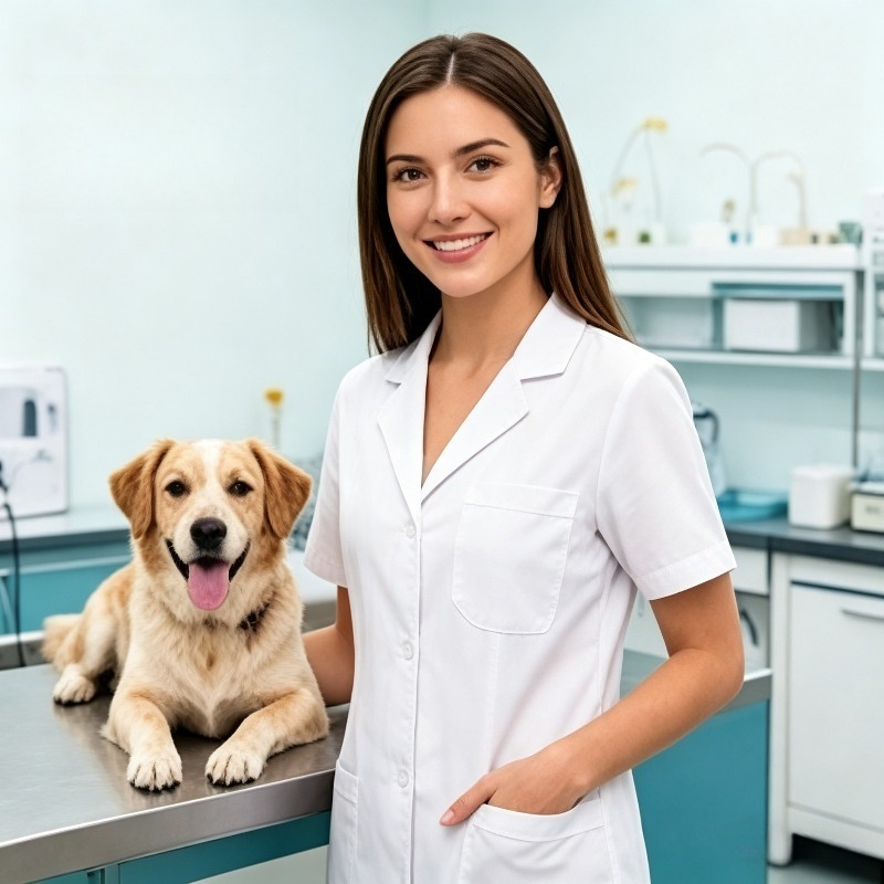 Medical Lab Gown - White Coats, Doctor's Work Clothes, Men's