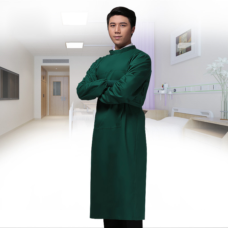 Medical Lab Gown - High Temperature Resistant Surgical Clothing Dark