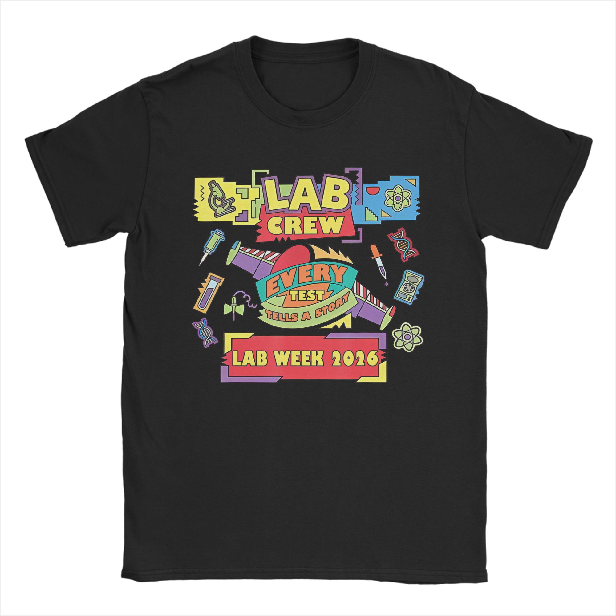 Medical Lab Week 2026 - Oversized T-Shirt Lab Crew Lab Week