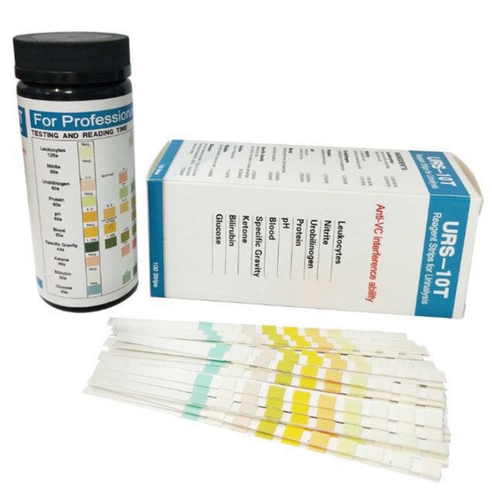 QWE-100 Strips URS-10T Urinaly - Urinalysis Reagent Strip review and price