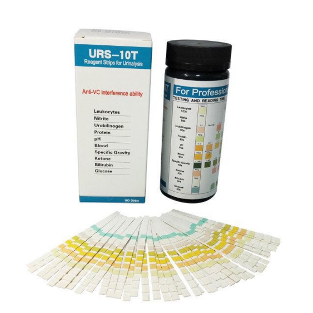 QWE-100 Strips URS-10T Urinaly - Urinalysis Reagent Strip review and price