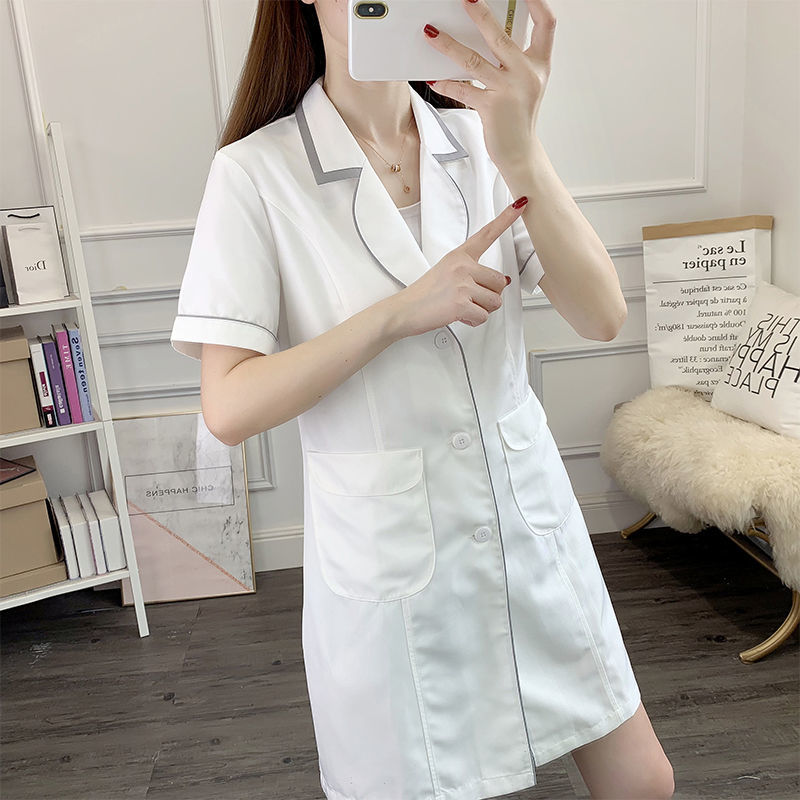 white short beauty uniform dre - Medical Lab Coats review and price
