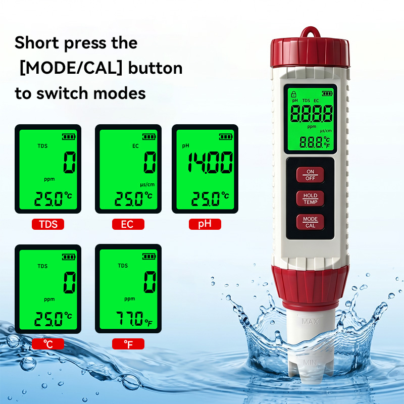 2026 New Arrival 4 in 1 PH Met - Ph Meter review and price