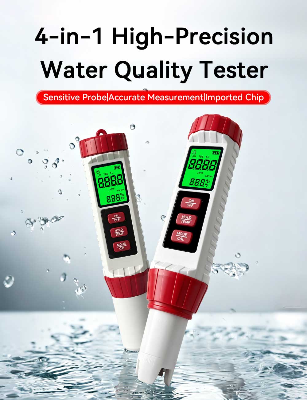 2026 New Arrival 4 in 1 PH Met - Ph Meter review and price