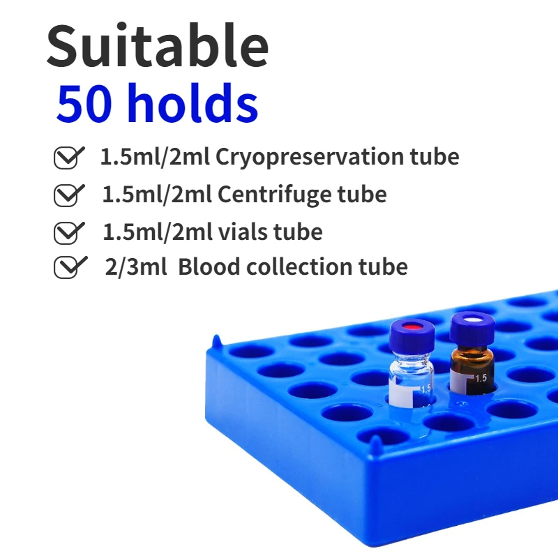 Plastic Vial Rack 50 Holds Sui - Laboratory Centrifuge review and price