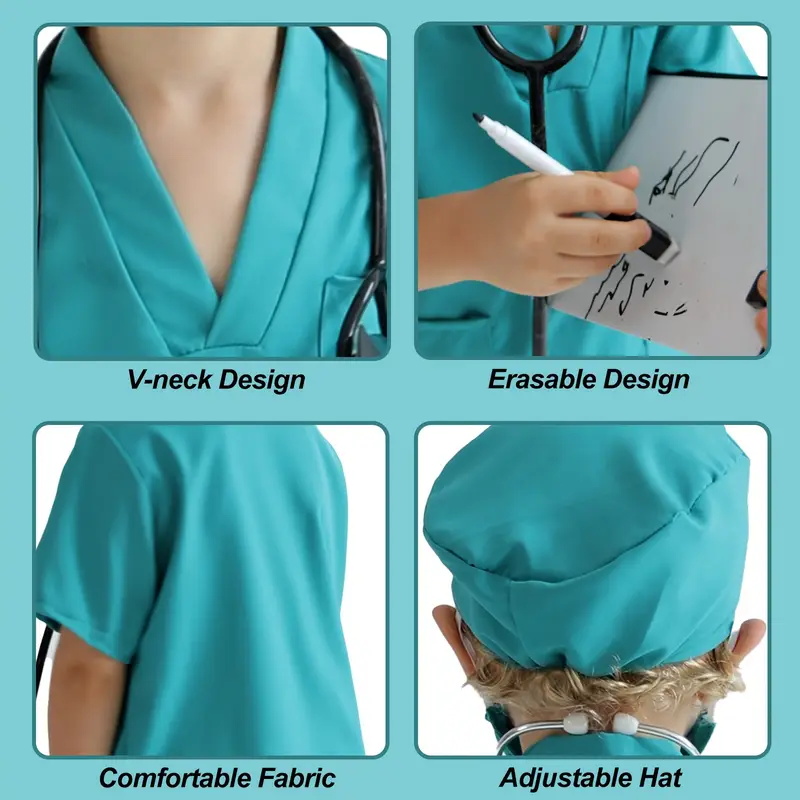 7PCS Kids Doctor Nurse Cosplay - Medical Lab Coats review and price