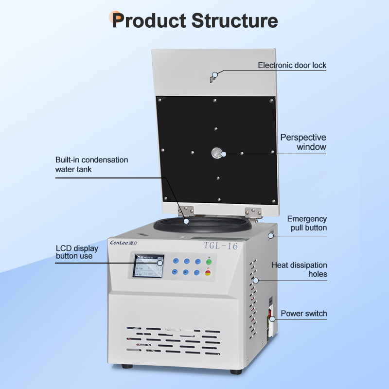 Hot Sale Compact Refrigerated  - Laboratory Centrifuge review and price