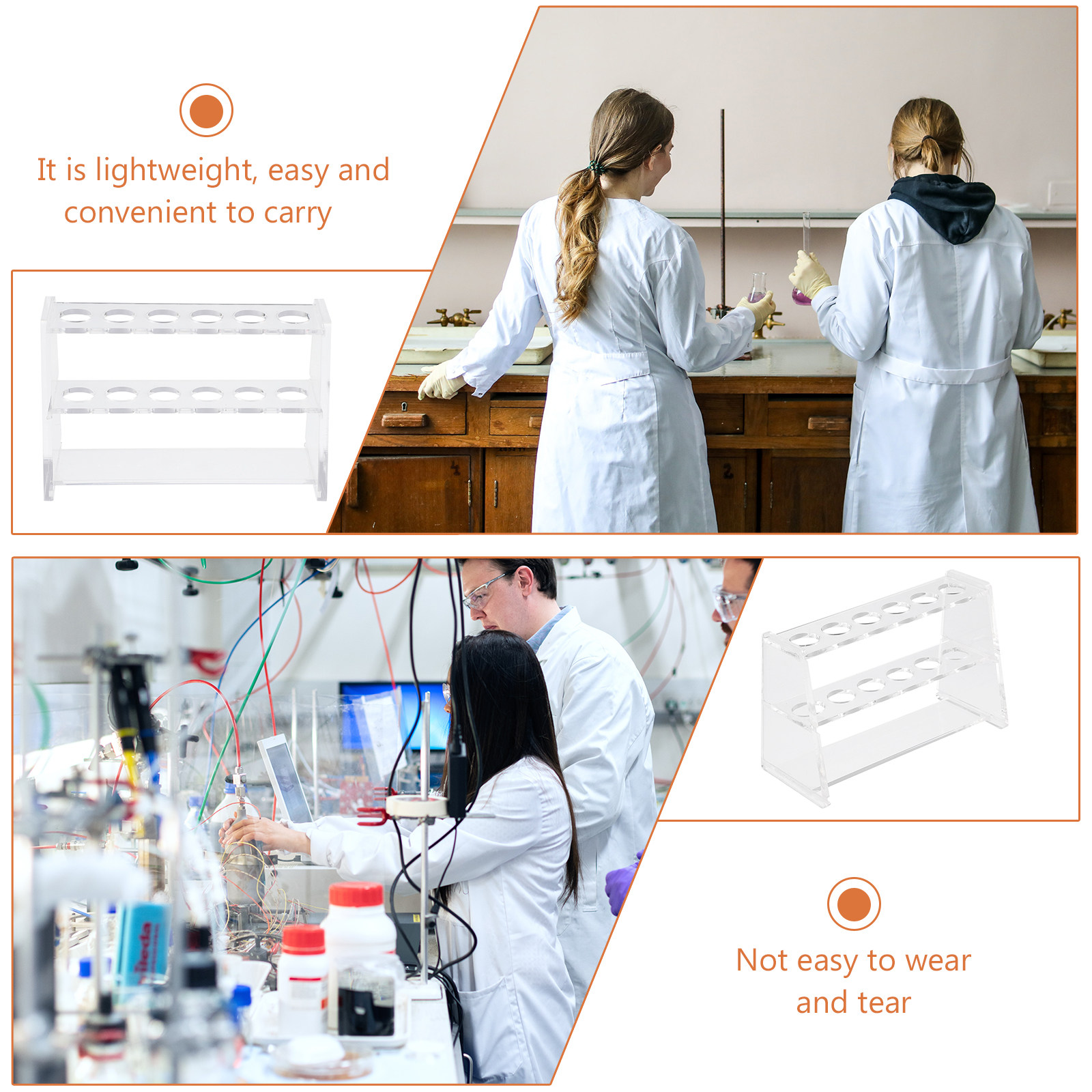 12-Hole Acrylic Test Tube Rack - Laboratory Centrifuge review and price