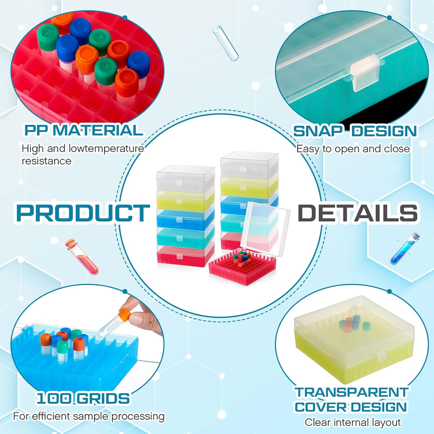 100Holes Centrifuge Tube Cryog - Laboratory Centrifuge review and price