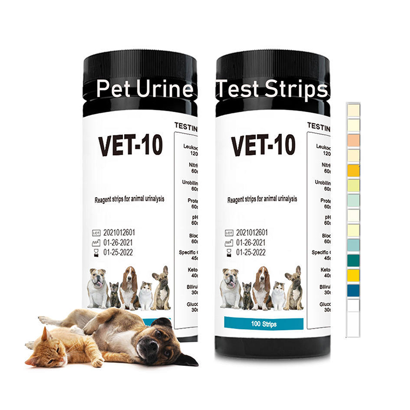 100PCS 10-Parameter Cat & Dog  - Urinalysis Reagent Strip review and price