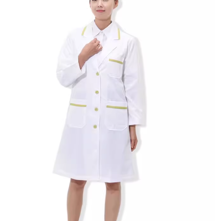 Doctor Uniform White Gown Man  - Medical Lab Gown review and price