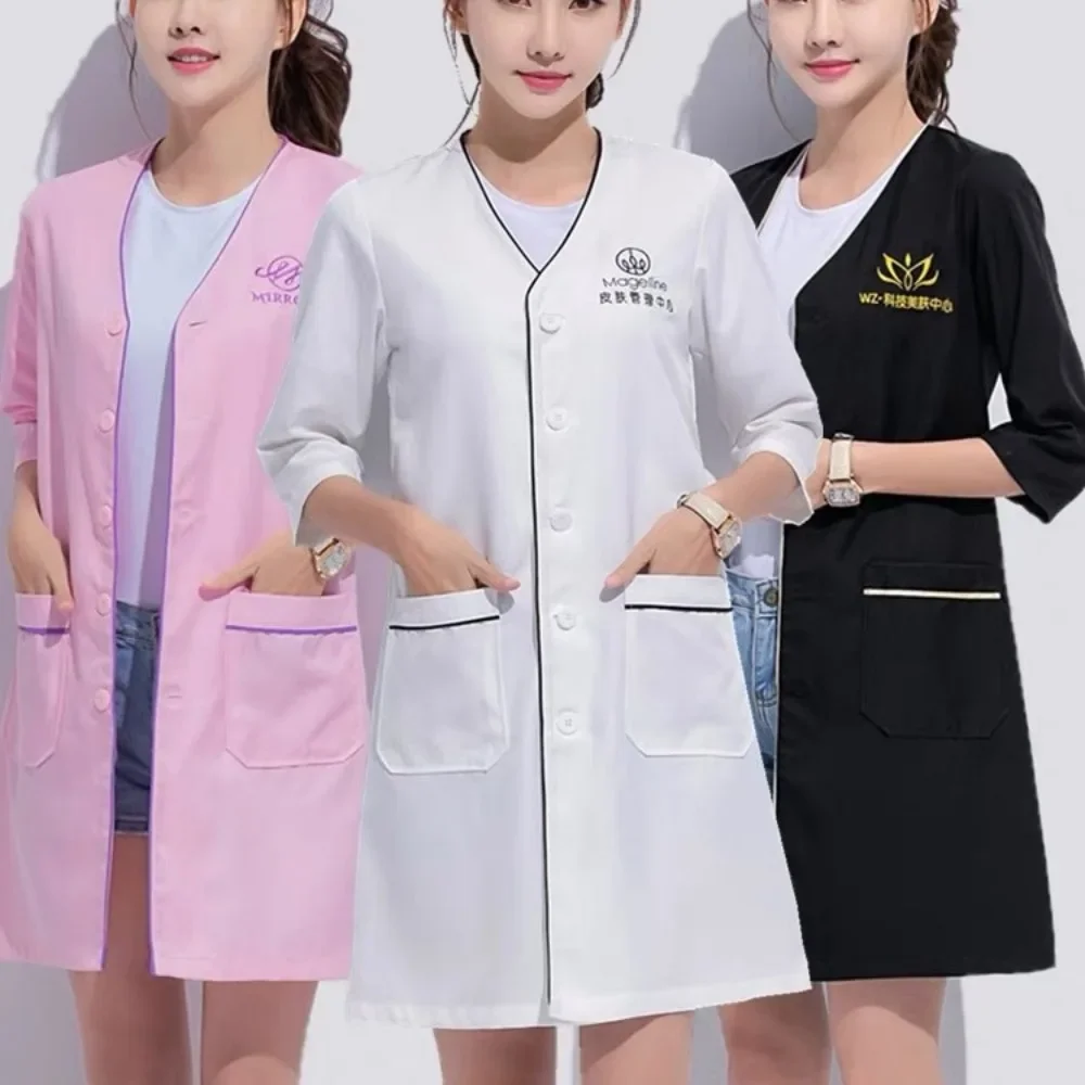 Custom Logo Beauty Uniform Bea - Medical Lab Coats review and price