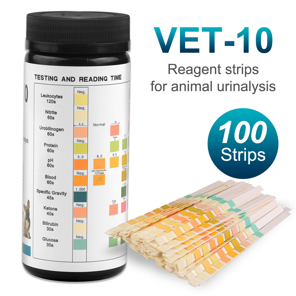 10-Parameter Cat & Dog Urine T - Urinalysis Reagent Strip review and price