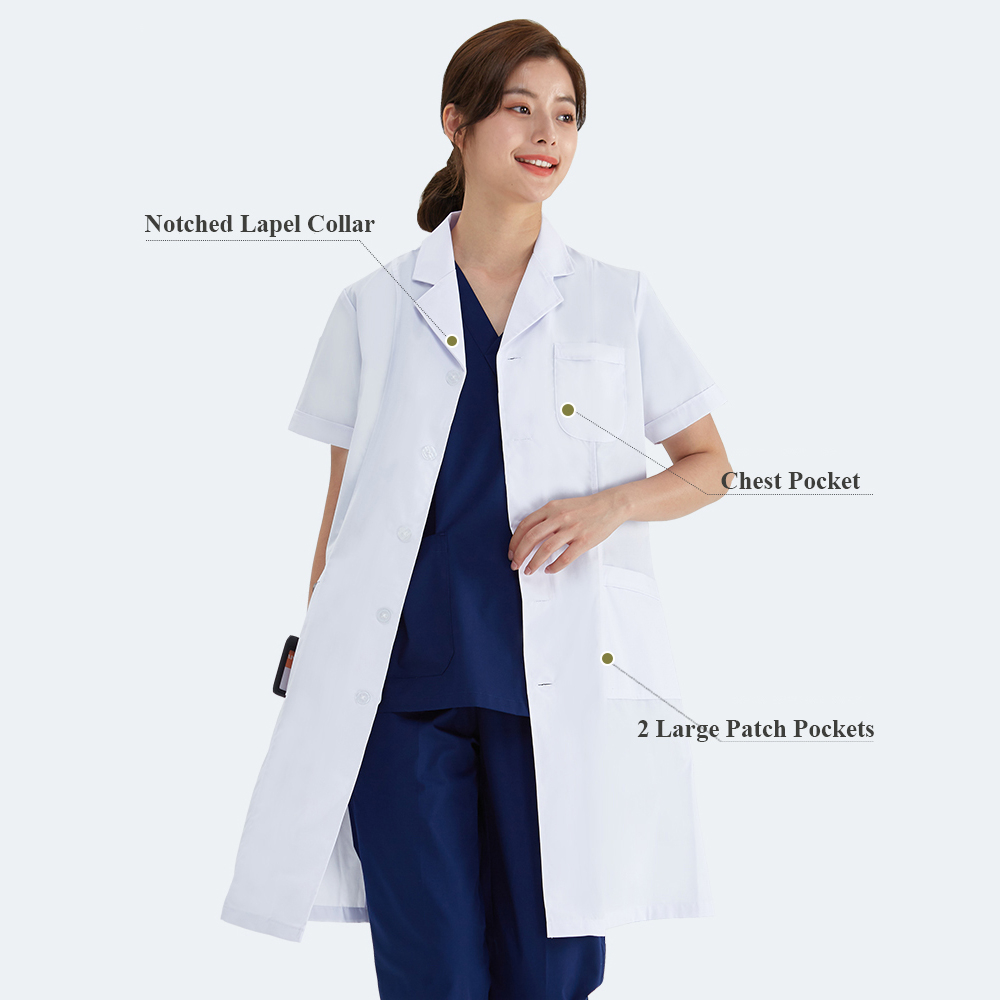 Unisex White Coat Lab Coat Hos - Medical Lab Coats review and price