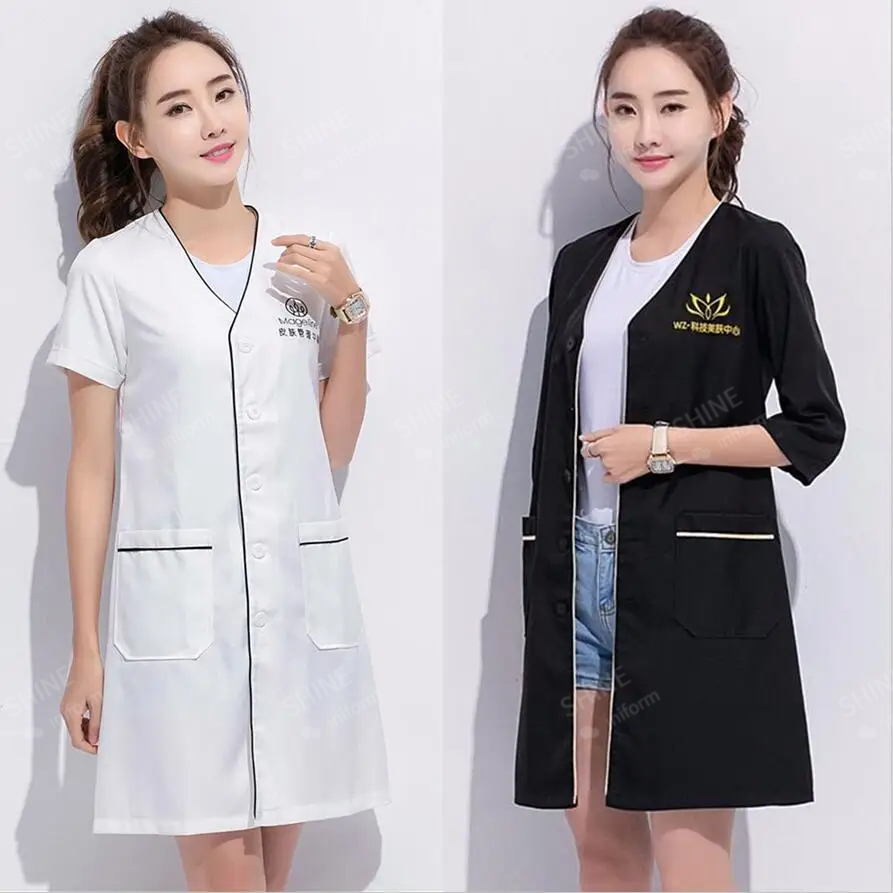 beauty uniform beautician Cust - Medical Lab Coats review and price